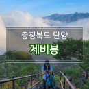 제비봉 등산코스(짧은 거리에 멋진 풍경) 단양 가볼 만한 곳