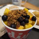 망고베리 | 건대 스타시티 이디야커피 든든 베리망고 세트 프레즐 까르보나라 구운 주먹밥 솔직후기