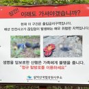 설악산 입산금지구역 안내문 클라스 ㅎㄷㄷ 이미지