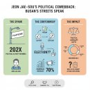 석 천 | [핫이슈] 부산 거리에 걸린 '전재수' 이름 석 자, 출마 선언보다 뜨거운 복귀 신호탄일까?