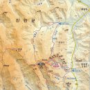 구봉산 등산지도(1,002m) 전북 진안군 주천면 이미지