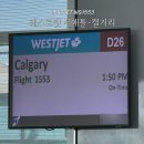 1553 | 웨스트젯 시애틀-캘거리 WS1553 좌석 간식 탑승 후기