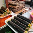 마약 김밥이 울고 가겠어, 맛도 크기도 대왕 엄청 큰 대왕양념김밥 이미지