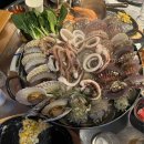 100'C조개칼국수