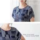 2343P 가오리 패턴 인견 블라우스/주말할인 (-1000원) 이미지