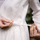 드플봄날 | ▶린넨 랩 원피스 롱슬리브 화이트매그놀리아