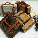 자투리로 미니우드 여행가방 만들기 /소품용 여행가방 이미지