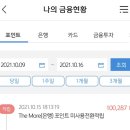 주식회사 체카 | 신한카드 The More (더모아) 카드 한 달 쓰고 받은 적립은? / 포인트 적립 내역 확인하기