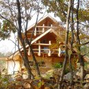 통나무집 이미지