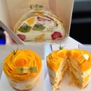 쉐프조 | [강남신세계 케이크 맛집] 스위트파크 4대천왕 '쉐프조' 망고케이크 &amp; 크레이프롤 후기