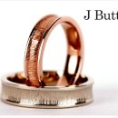 ▶제이버튼주얼리◀ 웨딩밴드 스타일의 커플링 반지 디자인 이미지