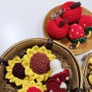 손뜨개 키링 만들기 이미지