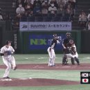 [K-베이스볼 한일전] 노바운드 아웃??.gif 이미지