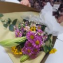 김제시 치매안심센터 | 김제시 치매안심센터 전문원예강사 생화꽃다발 프리저브드안개꽃다발