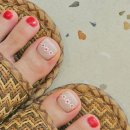 도봉-쌍문-도봉-1182 | 손빠르고 꼼꼼한 쌍문역네일 생화네일 여름맞이 패디아트 후기