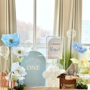 [월간플라워]11월_(오전)공간장식 플라워 | 광명돌잔치 자이언트플라워가 더해져 예뻤던 그날, 포이에 돌잔치포토존