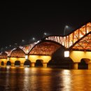 팔달대교 야경 이미지