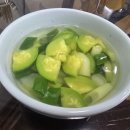 맑은 애호박국 이미지