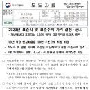 국토교통부, 2023년 표준지공시지가 및 표준주택 가격 결정.공시 이미지