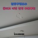 화산로187번길19(삼성래미안101동)~화산로187번길19 | 천장구멍보수 뚫리고 깨진 천정 부분복원