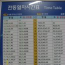 경의선 전철 금촌역 출발 시간표 이미지