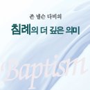 [신간안내]존 넬슨 다비의 침례의 더 깊은 의미 이미지