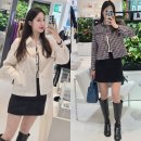 올리비아로렌 대치342 트위드자켓, 봄 코트 착샷 후기 이지아 화보 컬렉션