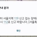 119 신고 접수 장애로 112로 신고 [서울특별시] 이미지