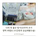 지에스25 성서동산병원점 | 나의 첫 출산 일기(35주차 조기 양막 파열로 인한 5시간만의 응급 제왕절개 수술)