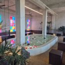 해화탕 | 제주 한림 카페 해화탕, 데이트하기 좋은 목욕탕 컨셉의 힐링카페가 있다고 ?