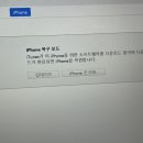 아이폰 아이튠즈로 초기화중인데 이 화면 맞나??? 이미지