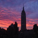 뉴욕 맨해튼 Empire State Building - 일요일 오후, 노을 질때 찍은 사진 입니다. 이미지