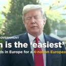 Trump lands in Europe, says Putin 'easiest' of his meetings by JILL COLVIN and JONATHAN LEMIRE,Associated Press 이미지