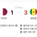 카타르 vs 세네갈 경기결과 이미지