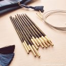 꽃바늘공방 | 대바늘 DIY, 치아오구와 호환되는 랜턴문 흑단 바늘 만들기