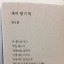 새해 첫 기적 -반칠환 이미지