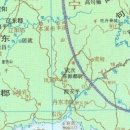 岫巖(수암)과 武次(무차현)의 위치 파악 이미지