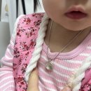 오목 | [내돈내산] 미아방지목걸이 ‘모리케이주얼리’ 실버오목코인 키즈아기목걸이 후기