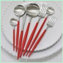 빨간스푼 | 큐티폴 고아 레드 디너스푼 사용 2주차 솔직 후기와 장단점 공유해요