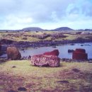 이스터 섬(Easter Island) - Part 모아이(Moai) 석상 이미지