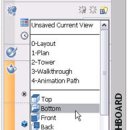 AutoCAD 2009의 개선된 기능 2. 뷰 큐브™ 이미지