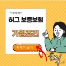 허그 보증보험 가입조건 알기 이미지