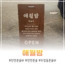 애월밤 두정점 감성 충만 천안혼술 솔직 후기!