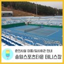 송암스포츠타운 테니스장 이미지