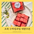삼복이네수제간식 | 복날 컵과일 대량주문 후기, 초복 수박컵과일 800세트 단체 배달은 어떻게 진행될까?