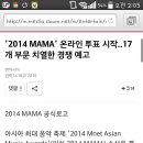 2014 MAMA 온라인투표 시작 이미지