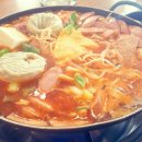 오삼부대찌개 숙주삼겹살