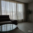 [르홈 대봉동 커튼] 서한이다음 : 수입속지커튼으로 고급 인테리어 완성