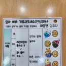 희망반 4월 인성카드 이미지