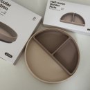 마마플레이트 | 블루마마 보름달 흡착식판 + 반달나눔플레이트 사용후기🌝(유아식 식기 추천)